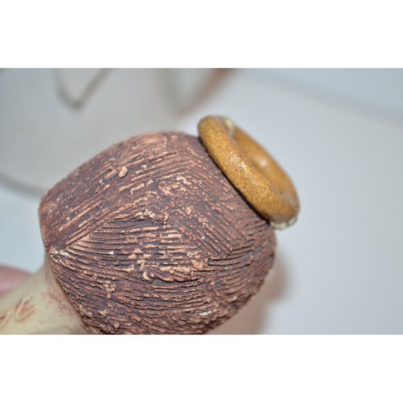 Vtg Rita Ward Pottery Angel of Light Oil Burning Lamp Statue handmade signed - Picture 4 of 13